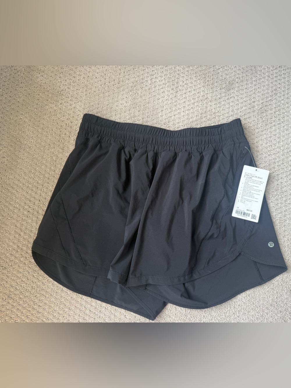 Lululemon shorts- Track that HR 5” women’s 14 Black